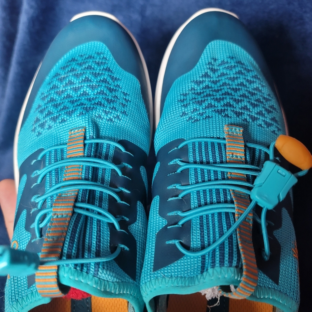 OluKai Women 6 Miki Trainer Laceless Outdoor Sneaker Quick Dry Water Shoes Blue - Picture 2 of 11